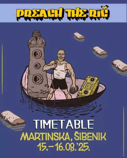 Preach The rič 2025 timetable