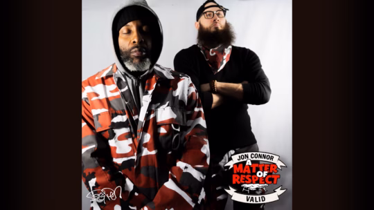 Valid & Jon Connor - A matter of respect cover