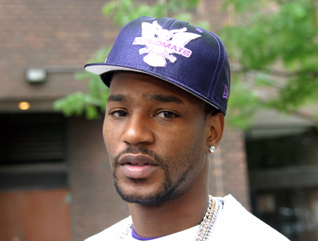 Cam'Ron's New Era Cap Photo Shoot
