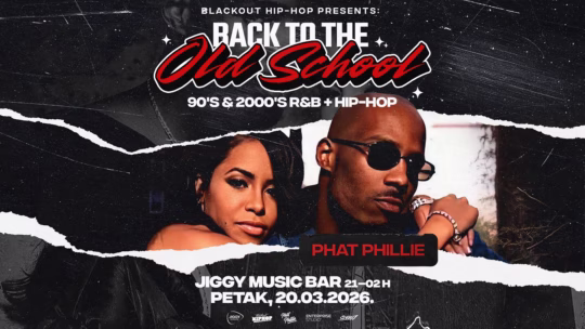 Back to the old school flyer