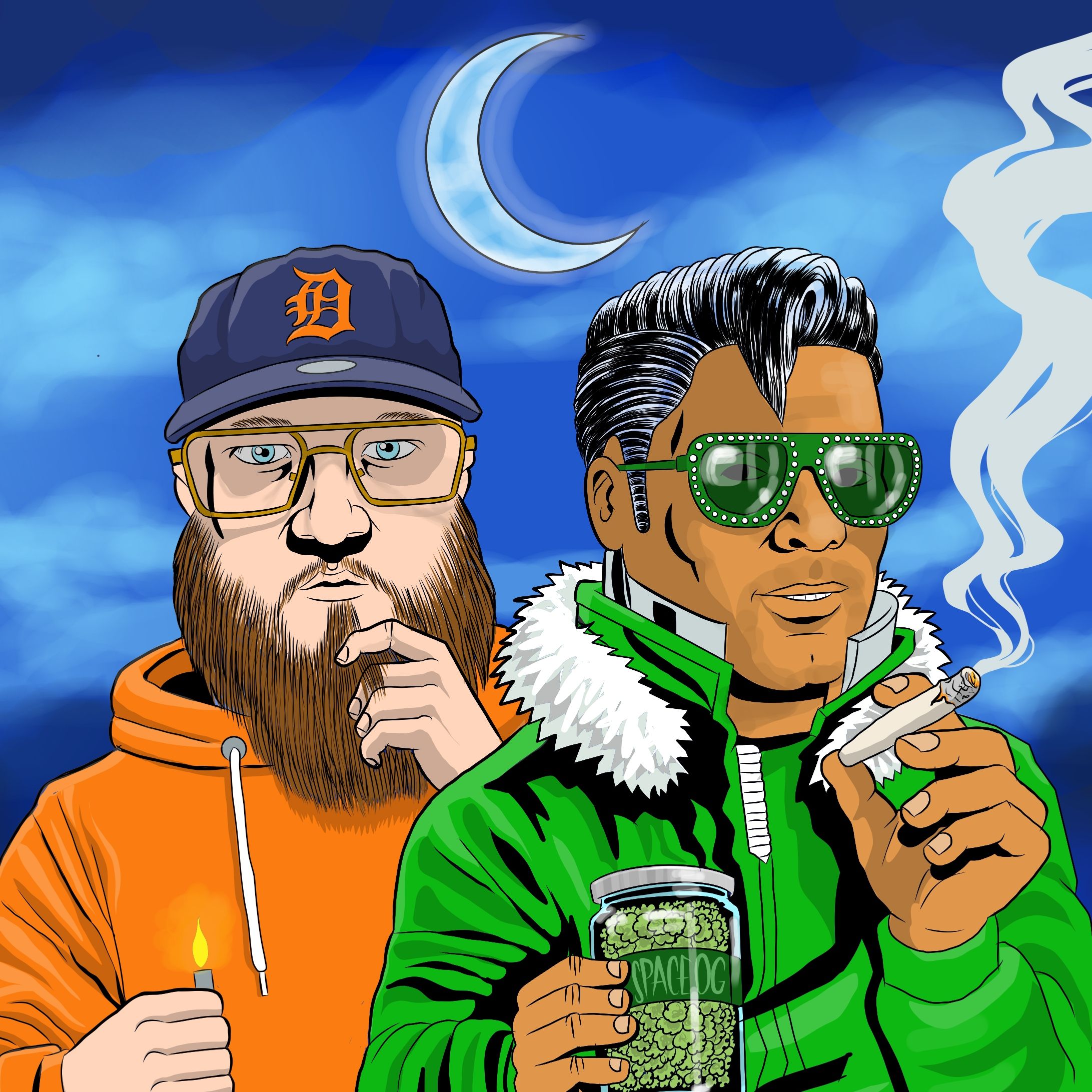 Valid & Kool Keith - Once In A Blue Artwork