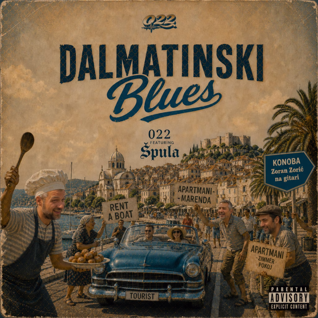 Dalmatinski blues Cover FRONT