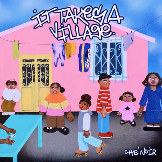 It Takes A Village Digital Artwork